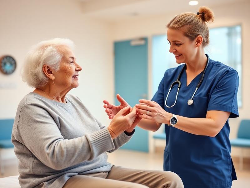 Physiotherapy session